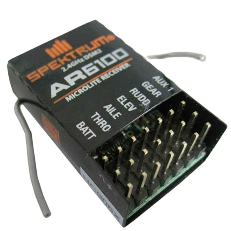 Rc Helicopter Battery - AR6100 DSM2 6CH 2.4GHz レシーバー Spektrum